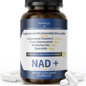 GREENPEOPLE NAD+ Liposomal Nicotinamide Riboside Supplement for Women - 60CT